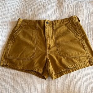 Madewell Women's Mustard Shorts